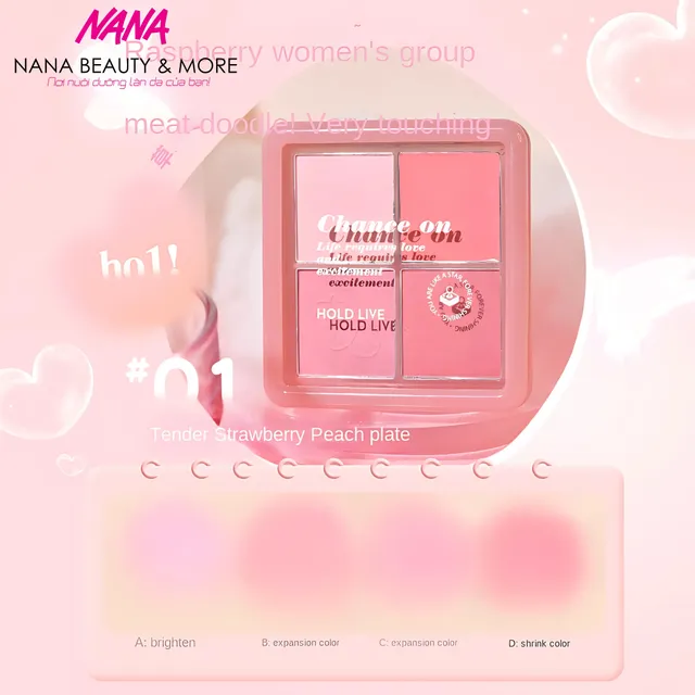 Thiết kế nhỏ gọn của Bảng Phấn M&aacute; 4 &Ocirc;