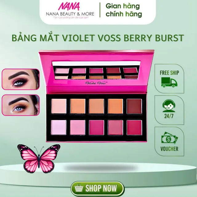 Bảng Phấn Mắt Violet Voss Berry Burst