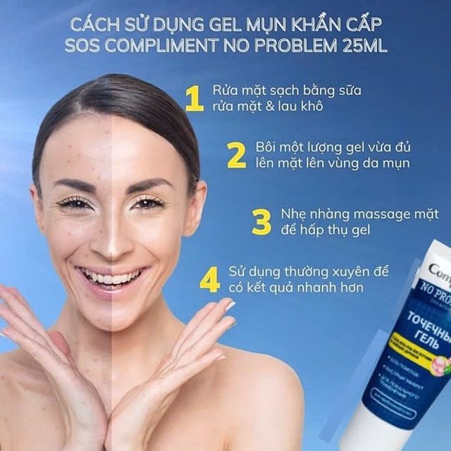 Gel Rửa Mặt COMPLIMENT No Problem
