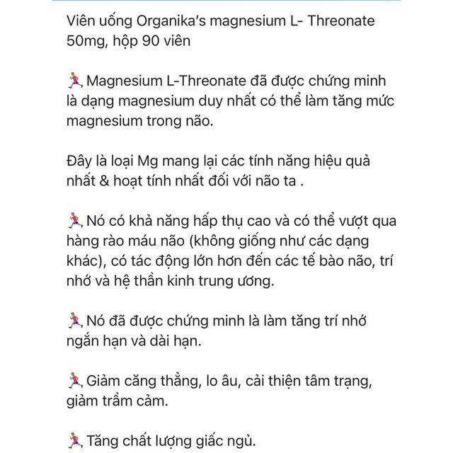 Vi&ecirc;n uống Canprev Magnesium L-Threonate