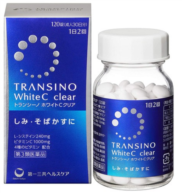 Vi&ecirc;n Uống Trắng Da Giảm N&aacute;m Transino