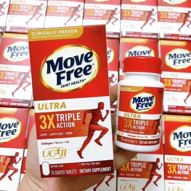 Vi&ecirc;n Bổ Sụn Khớp Move Free Ultra Triple Action 75 Vi&ecirc;n - H&igrave;nh 4