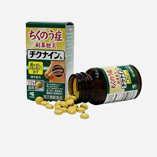 Vi&ecirc;n Uống Hỗ Trợ Vi&ecirc;m Xoang Kobayashi Chikunain