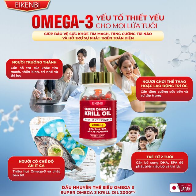 Dầu c&aacute; Omega3 nhuyễn thể