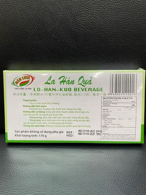 La h&aacute;n quả h&ograve;a tan