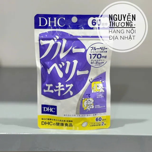 Vi&ecirc;n uống bổ mắt DHC Blueberry Extract