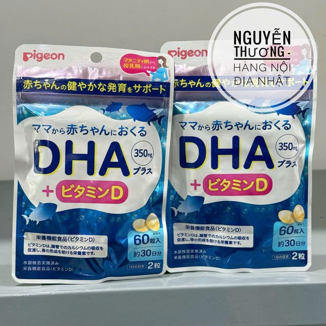 Vi&ecirc;n uống bổ sung DHA cho b&agrave; bầu Pigeon