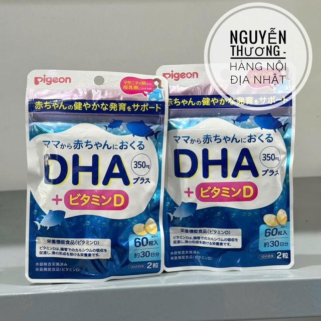 Vi&ecirc;n uống bổ sung DHA cho b&agrave; bầu Pigeon