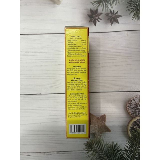 Dầu N&oacute;ng Mặt Trời - OPC - 60ml