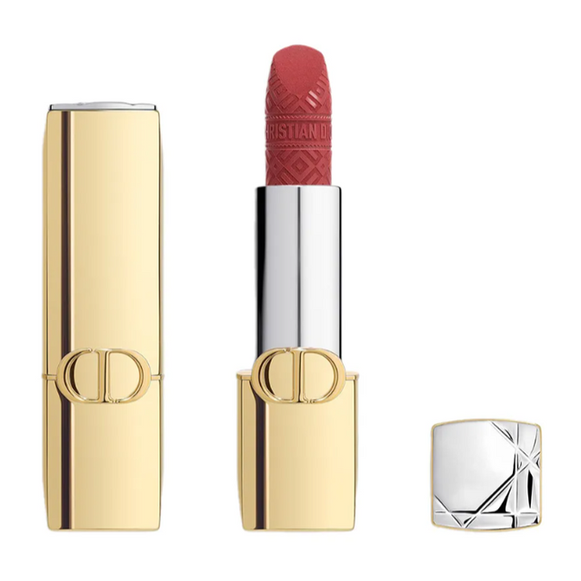 Son Dior Rouge Dior Lipstick Limited Edition Golden Case 720 Velvet M&agrave;u Đỏ Hồng N&acirc;u