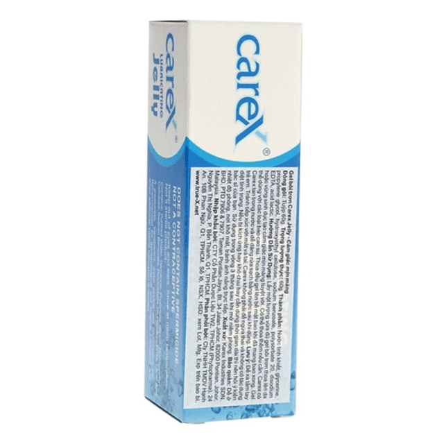 Gel B&ocirc;i CareX Lubricating Jelly Cảm Gi&aacute;c Mịn M&agrave;ng Tu&yacute;p 60g