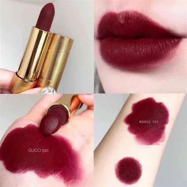 Son Gucci 510 Joanna Burgundy Sẵn S&agrave;ng Để Sử Dụng