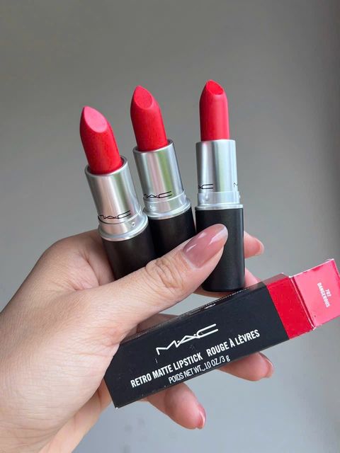 Son Mac 702 Dangerous 702 M&agrave;u Đỏ Cam