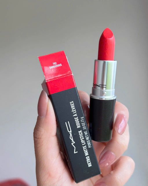 Son Mac 702 Dangerous 702 M&agrave;u Đỏ Cam