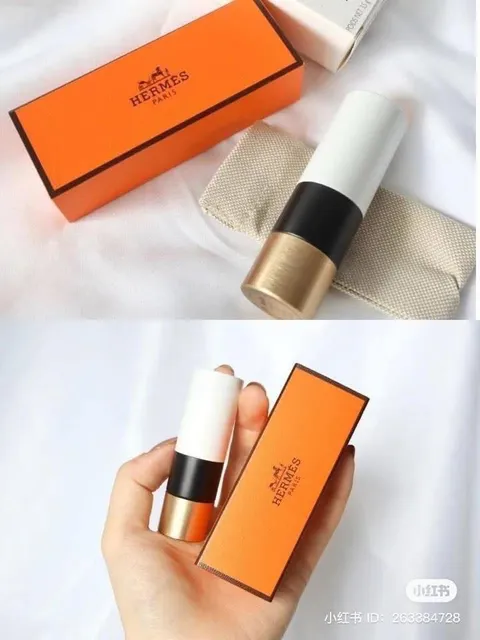 Son Hermes 64 Rouge A Levres Mat Matte Lipstick #Brouge Casaque