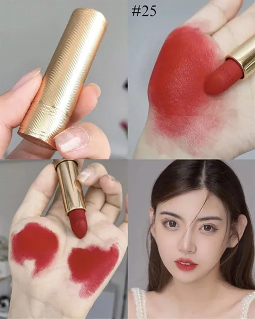 Son Gucci 25 Rouge &Agrave; L&egrave;vres Matte - Goldie Red
