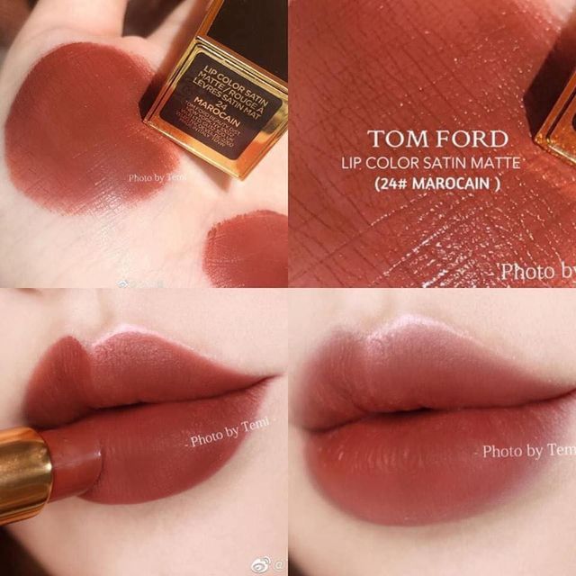 Son Tom Ford 24 Lip Color Satin Matte # Marocain