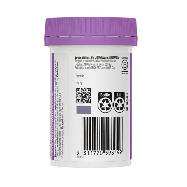 Vi&ecirc;n Uống Hỗ Trợ Giấc Ngủ Swisse Ultiboost Sleep