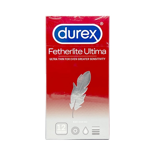 Bao cao su Durex Fetherlite Ultima Hộp 12 Chiếc