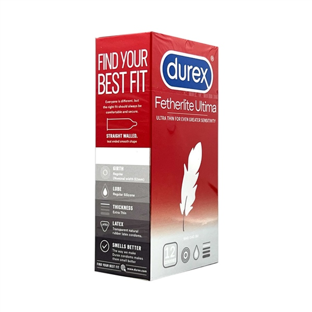 Cụ thể về bao cao su Durex Fetherlite Ultima