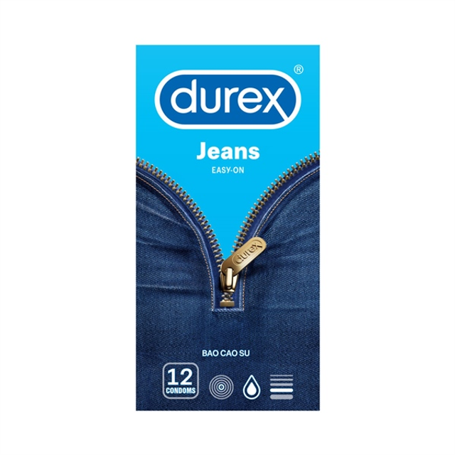Bao cao su Durex Jeans thiết kế