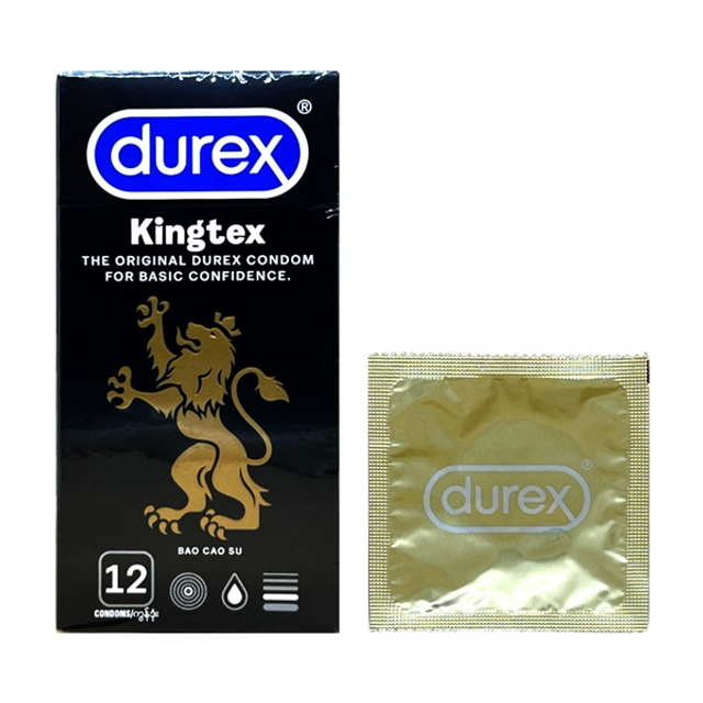 Bao cao su Durex Kingtex