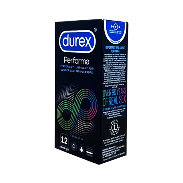 Trải nghiệm với Bao cao su Durex Performa