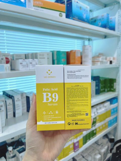 Serum B9 VicDerma phục hồi da, giảm k&iacute;ch ứng