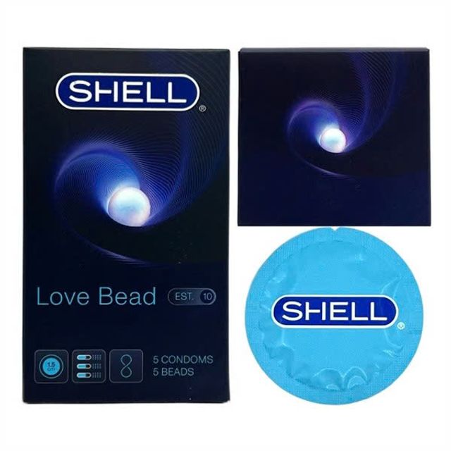Bao cao su Shell Love Bead 5 Bi