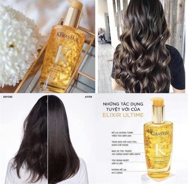 Serum dưỡng t&oacute;c kerastase Elixir