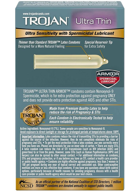 Bao cao su Trojan Ultra Thin