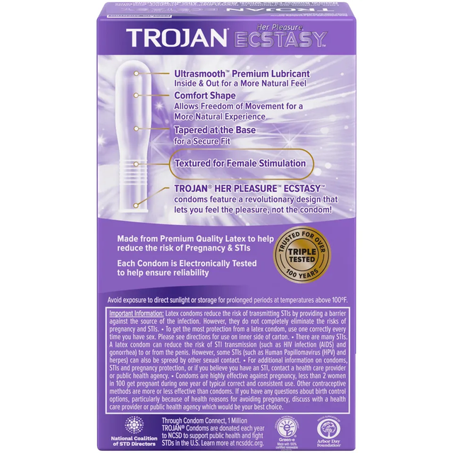 Bao cao su Trojan Ecstasy