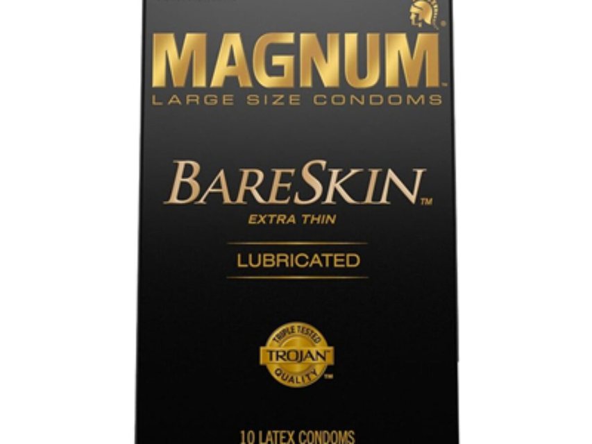 Bao cao su si&ecirc;u mỏng nhiều gel Trojan Magnum BareSkin 56mm