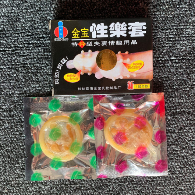 Bao cao su nhiều bi lớn gold bao