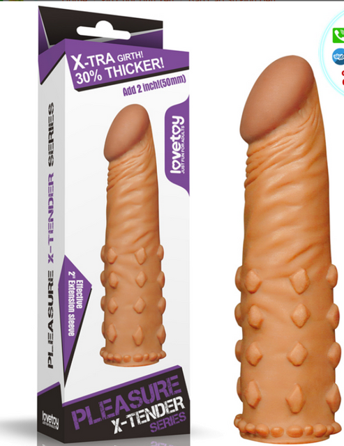 Bao cao su đ&ocirc;n d&ecirc;n c&oacute; gai LoveToy X-Tra
