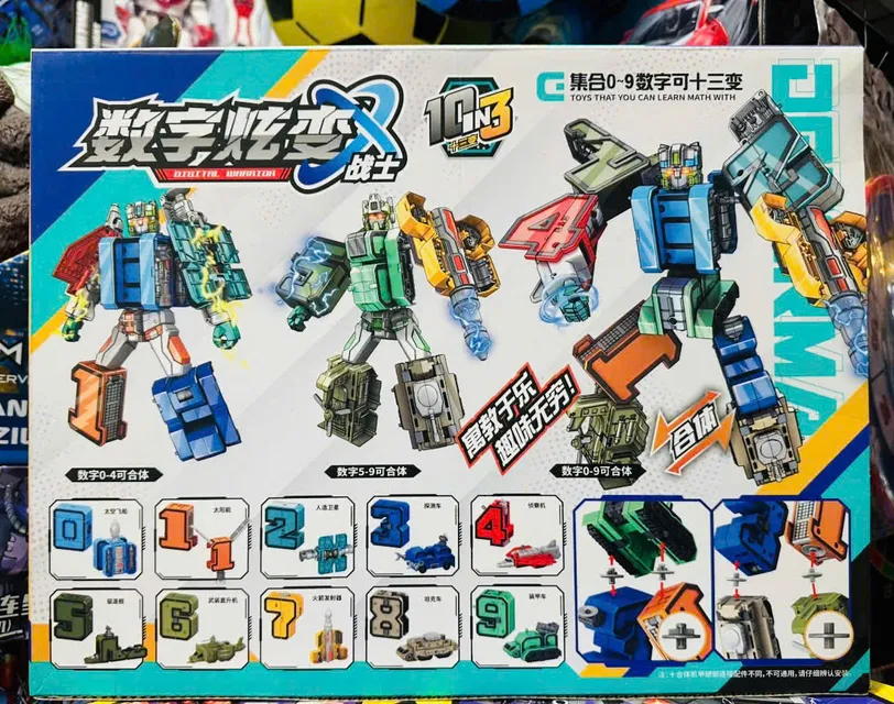 Đồ chơi lắp r&aacute;p robot QianHao