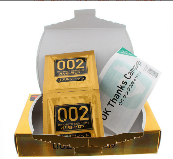 Bao cao su si&ecirc;u mỏng Okamoto Real Fit 0.02mm