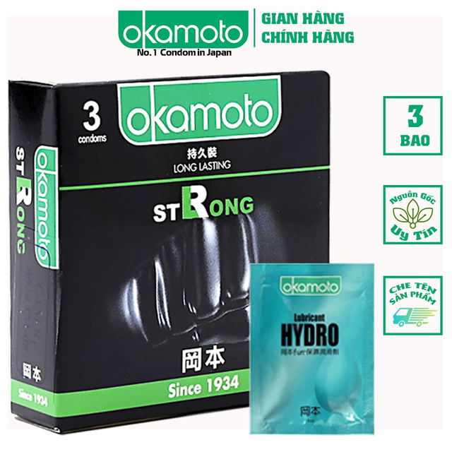 Bao Cao Su Thủ Lĩnh B&oacute;ng Đ&ecirc;m Okamoto Strong