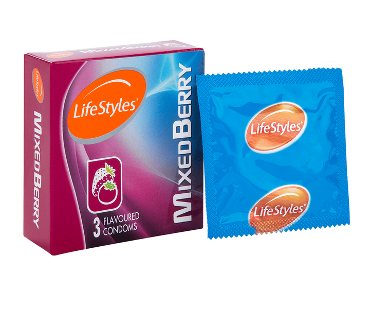 Bao cao su Lifestyle Mixedberry
