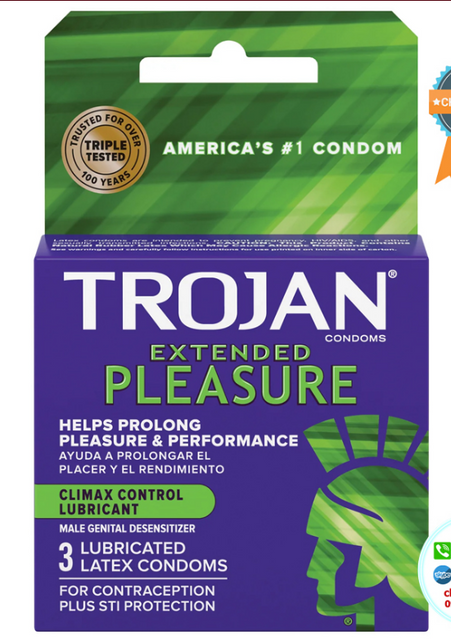 Bao Cao Su Trojan Pleasures Extended