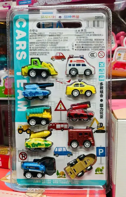 Bộ đồ chơi 27864 Cars Team
