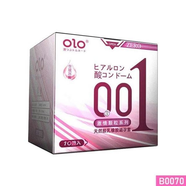 Bao cao su OLO 0.01 Zero Hồng si&ecirc;u mỏng