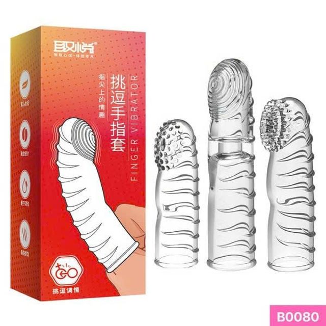 Bao cao su ng&oacute;n tay Mizzzee Dot Pull