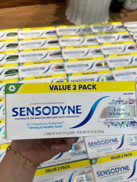 Kem đ&aacute;nh răng Sensodyne - mặt 2