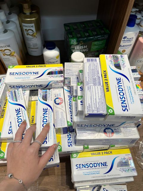 Kem đ&aacute;nh răng Sensodyne - mặt 3
