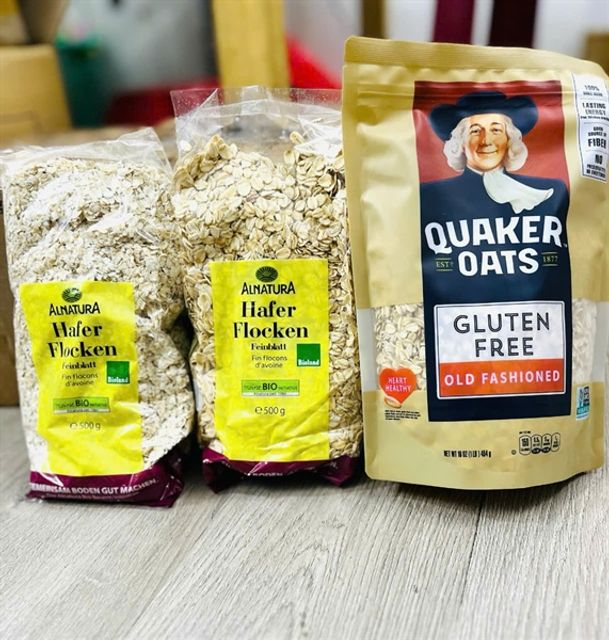 Yến Mạch &Ocirc;ng Gi&agrave; Quaker OATS Nutritious