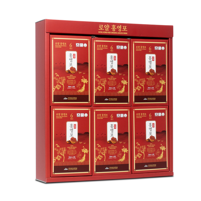 Hộp Nước Hồng S&acirc;m Linh Chi Daesan