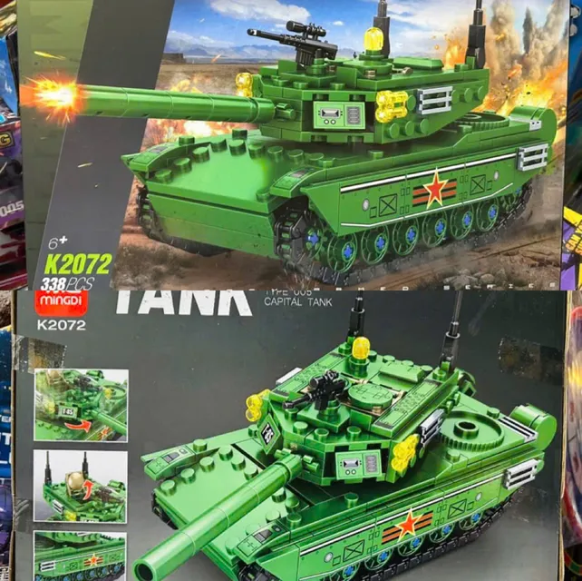 MINGDI K2072 Capital Tank Type 005 - Hướng dẫn lắp r&aacute;p