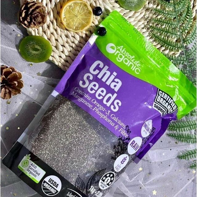 Hạt Chia Organic Chia Seeds G&oacute;i 1kg