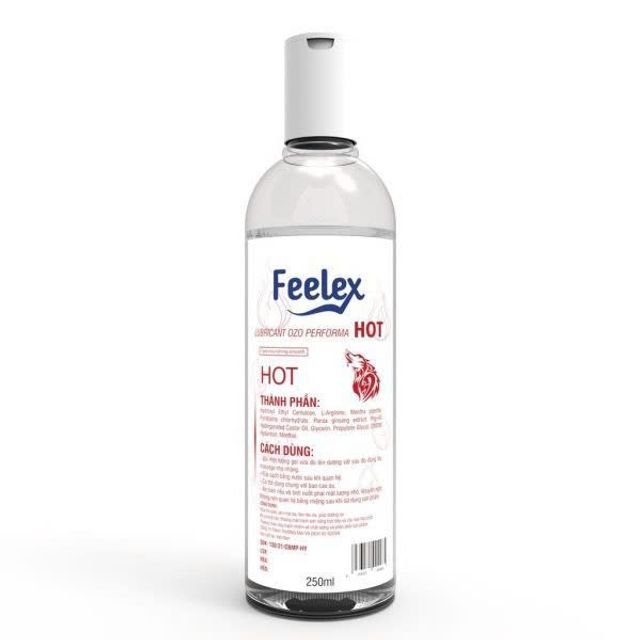 Gel tạo trơn FEELEX N&Oacute;NG 250ML